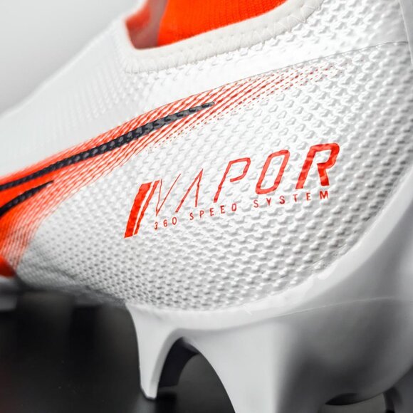 NEW Nike Vapor Edge Pro 360 Football Cleats White Bright Orange SAME DAY… - Picture 12 of 13